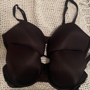 Victoria Secret 34D Black Padded Bras